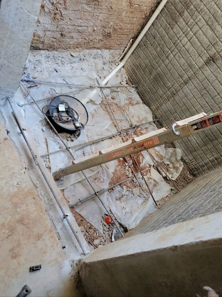 Residential Elevator Shaft Construction in Fairfax Virginia