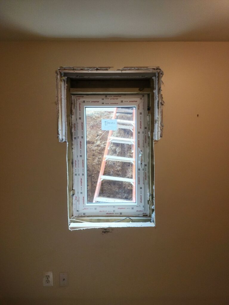 Tilt Turn Egress Window in Rockville MD