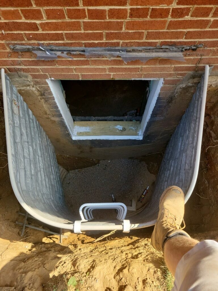 Egress Window Installation in Northwest Washington DC