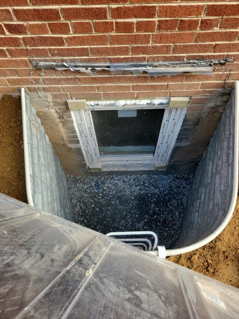 Egress Window Installation in Northwest Washington DC