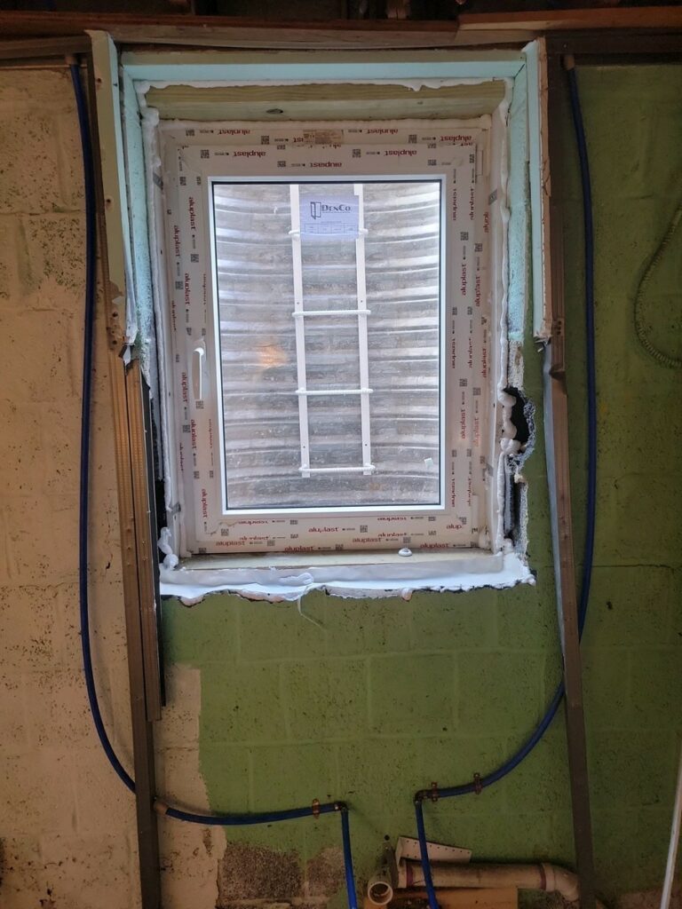 Egress Window Installation in Northwest Washington DC